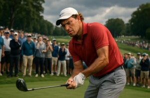 lors de l'us open, adrien dumont de chassart a connu une chute spectaculaire, passant de la 34e à la 62e place au classement du pga tour.