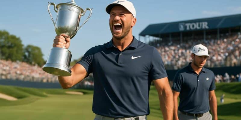 pga tour : wyndham clark remporte son deuxième us open avec brio, tandis qu'adrien dumont de chassart finit à la 53e place lors de cette compétition prestigieuse.