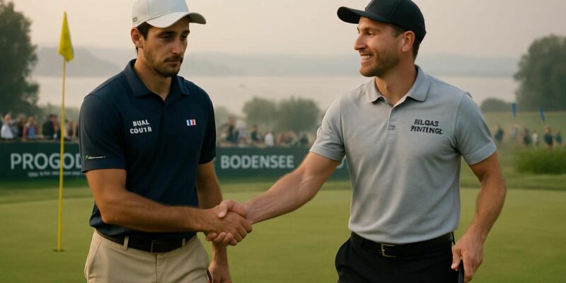progolf bodensee open : louis bonte s'incline en play-off face à l'allemand philipp macionga lors d'une finale intense et disputée.