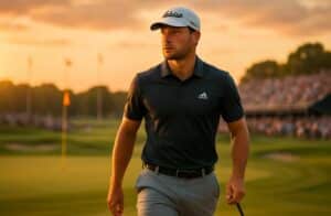 après un premier tour solide au pga tour, adrien dumont de chassart se classe 30e à l'us open, prêt à poursuivre sa performance parmi les meilleurs golfeurs.
