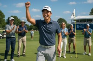 découvrez comment michael kim entre dans l'histoire du golf en réalisant un score exceptionnel de 59 sur le pga tour, rejoignant ainsi l'élite mondiale du sport.