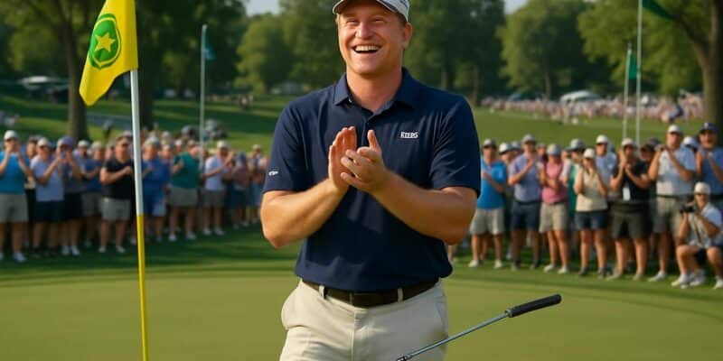 découvrez comment chris gotterup a réalisé un retour spectaculaire pour remporter le john deere classic lors du pga tour de golf.