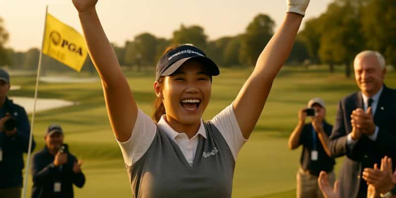 découvrez la victoire historique de ryu hae-ran au pga championship, sa toute première victoire majeure, dans un final palpitant qui a tenu tout le monde en haleine.