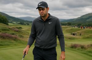 scottie scheffler échoue à passer le cut au scottish open, une première en près de quatre ans, marquant un tournant inattendu dans sa carrière.
