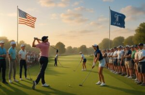 suivez en direct les résultats et actualités du tour américain et du lpga sur la page 36. restez informé des performances, scores et dernières nouvelles du golf professionnel.