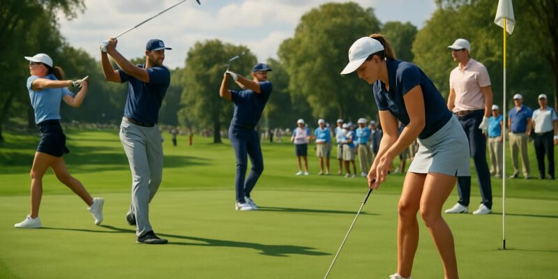 suivez l'actualité en temps réel et les scores du tour américain et de la lpga. retrouvez toutes les informations, analyses et résultats sur notre page dédiée.