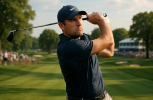 scottie scheffler, numéro 1 mondial de golf, remporte facilement le st. jude championship et s'impose avec brio lors des fedex playoffs.