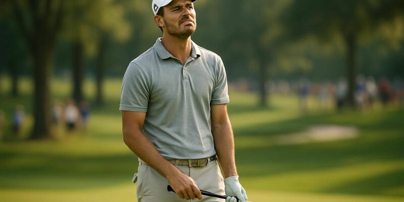 suivez le parcours d'adrien dumont de chassart au wyndham championship du pga tour, où il n'a malheureusement pas réussi à franchir le cut lors de cette compétition majeure.