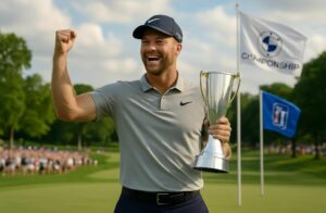 découvrez comment wyndham clark a brillamment remporté le bmw championship lors du pga tour, une victoire marquante qui confirme son talent exceptionnel.