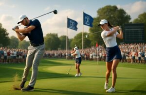 suivez en direct toutes les actualités et les scores du tour américain et de la lpga. retrouvez les dernières informations et résultats sur notre page 4.