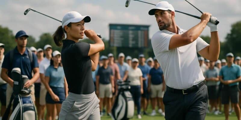 suivez l'actualité, les scores en temps réel et les dernières nouvelles du tour américain et de la lpga sur notre page 24 dédiée au golf professionnel.